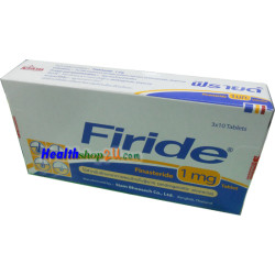 Finasteride Firide 1 mg กล่อง 30เม็ด Finasteride Firide 1 mg กล่อง 30เม็ด