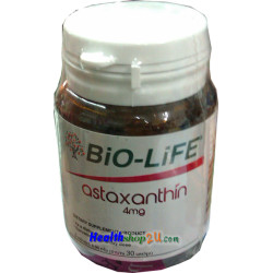 Bio-Life Astaxanthin 4mg ไบโอ-ไลฟ์ แอสตาแซนทีน 4 มก. ขนาด 30cap Bio-Life Astaxanthin 4mg ไบโอ-ไลฟ์ แอสตาแซนทีน 4 มก. ขนาด 30cap