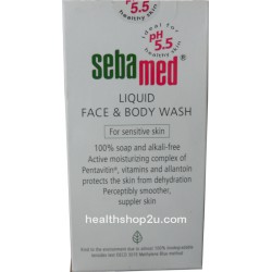 Sebamed Liquid Face Body Wash ขนาด 150ml Sebamed Liquid Face Body Wash ขนาด 150ml